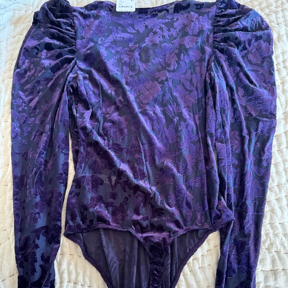 Free People Intimately Magic Hour Bodysuit Deep Sea, M, NWT - Picture 7 of 15